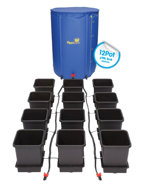 AutoPot - 12 Pot System Kit - 12 Pot 15 L + Reservoir 225 L