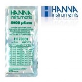 Solution étalonnage EC - Hanna - 5,00 mS/cm2 - 20 ml