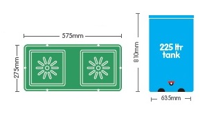 AutoPot - Easy2Grow Kit 10 - 20 Pots 8,5 L + Reservoir 220  L